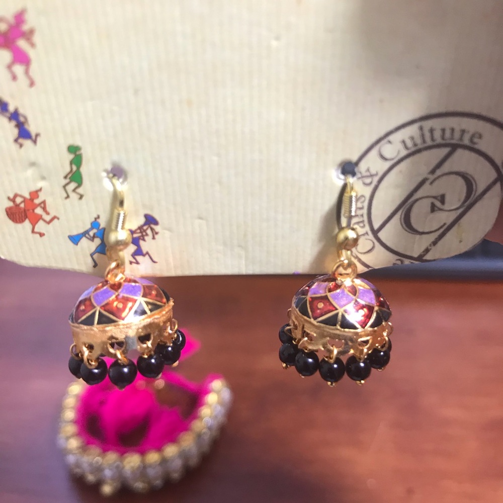 2 for $15 Jhumki earrings